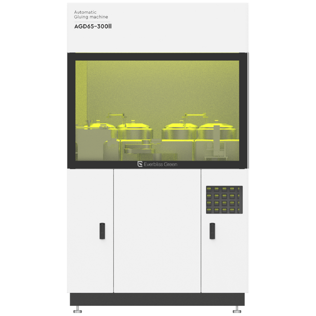 Consistent machine series-automatic gluing machine